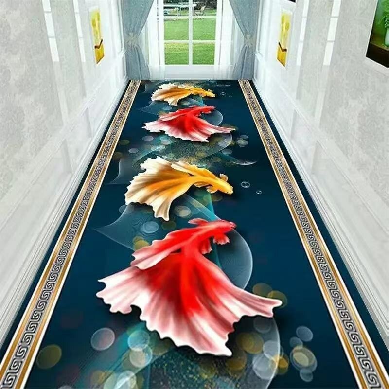 Кристальный бархат, 3D-печать, коридор, ковёр для коридора, 120*180 см, толщина 6 мм