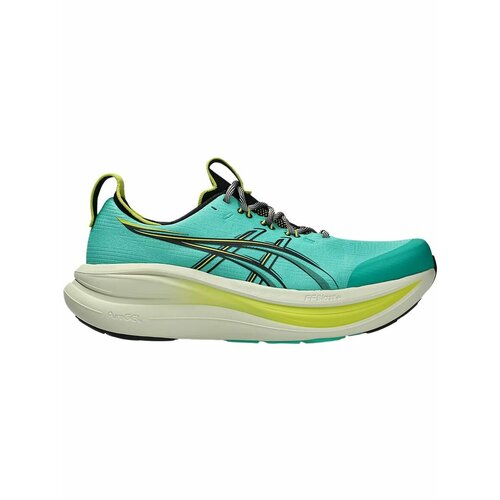 фото Кроссовки asics gel-nimbus 28 tr, полнота f (eu)/ на среднюю стопу, размер 7.5 us, зеленый