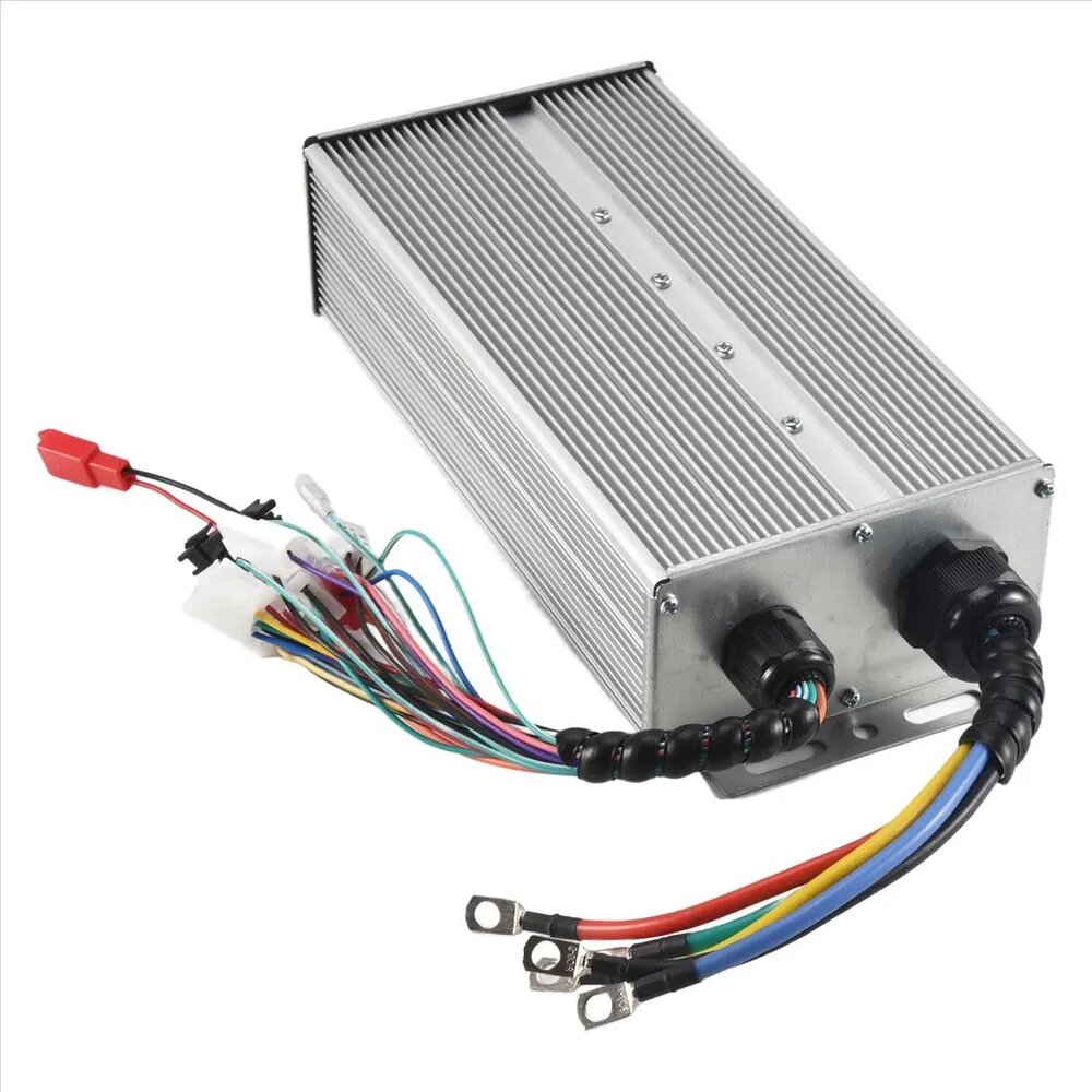 48V-72V 5000W Трехколесный контроллер FOC, Автомобиль на аккумуляторной батарее, Интеллектуальный контроллер бесщеточного двигателя, Электромобиль