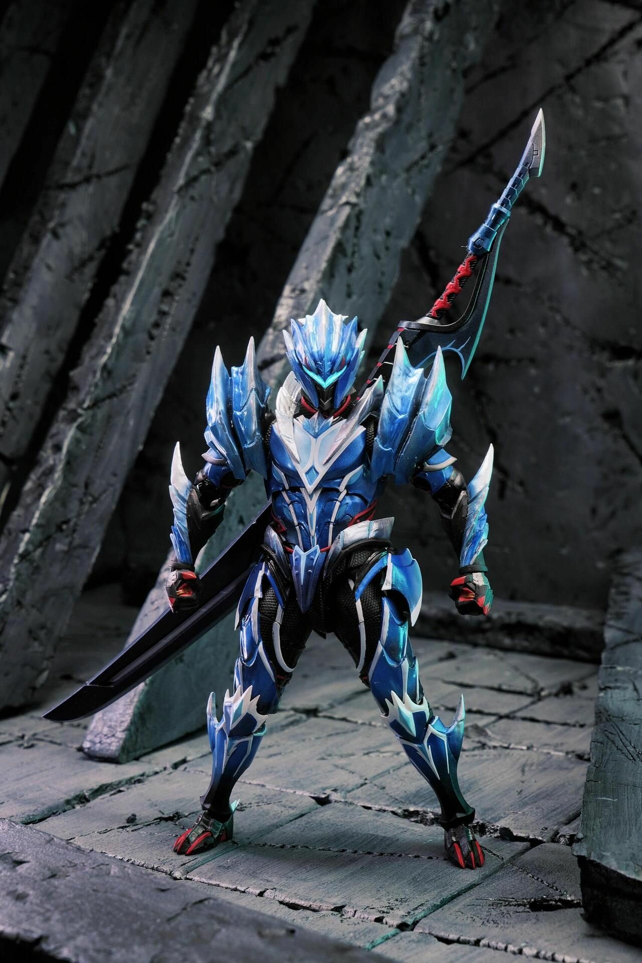 Подвижная экшен-фигурка Lunagaron Monster Hunter Rise: Sunbreak, коллекционная модель с бонусом