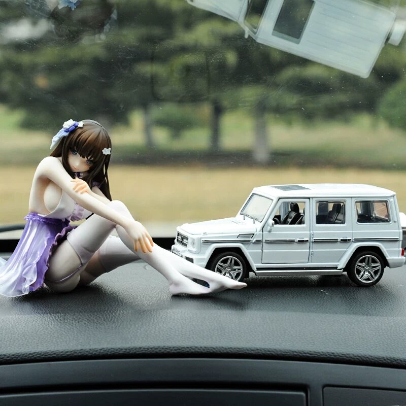 Декор автомобиля Wind Snow: белая сплавная фигурка G-Class для панели