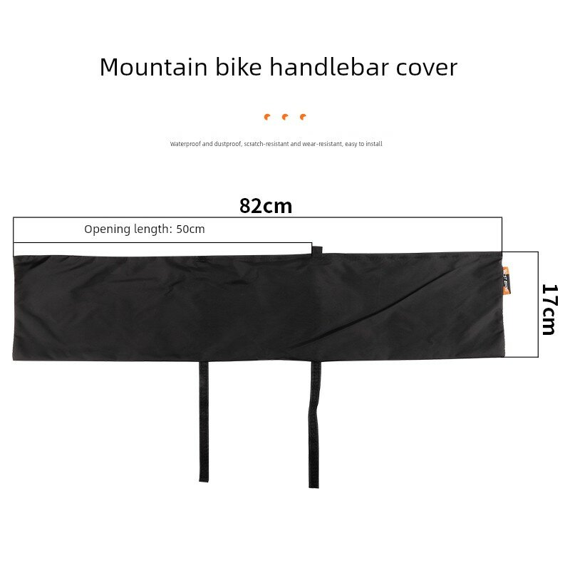 Универсальный чехол для руля велосипеда Mountain Bike - Защита от пыли и солнца, УФ-защита для горных и шоссейных