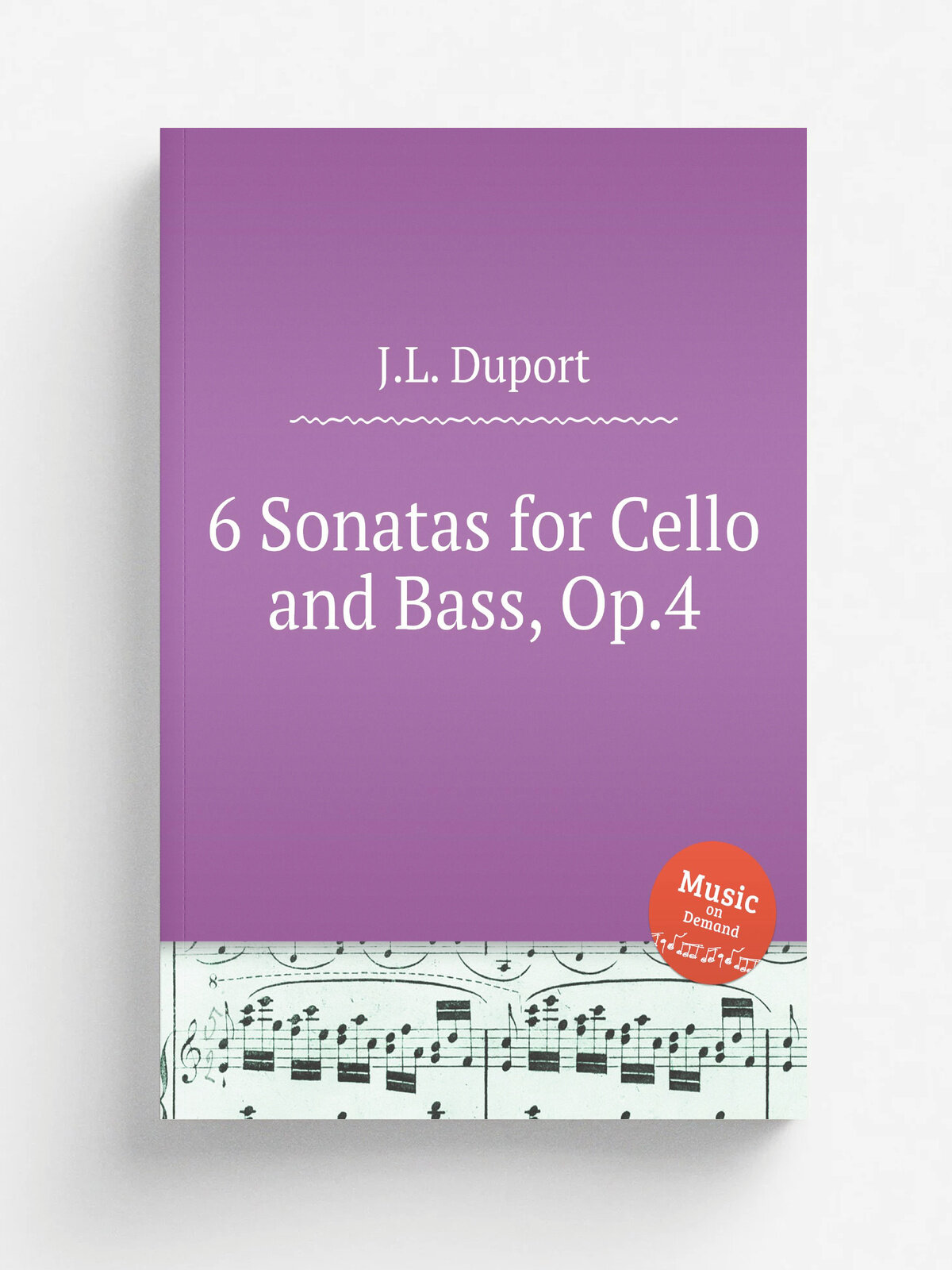 6 Sonatas for Cello and Bass, Op.4