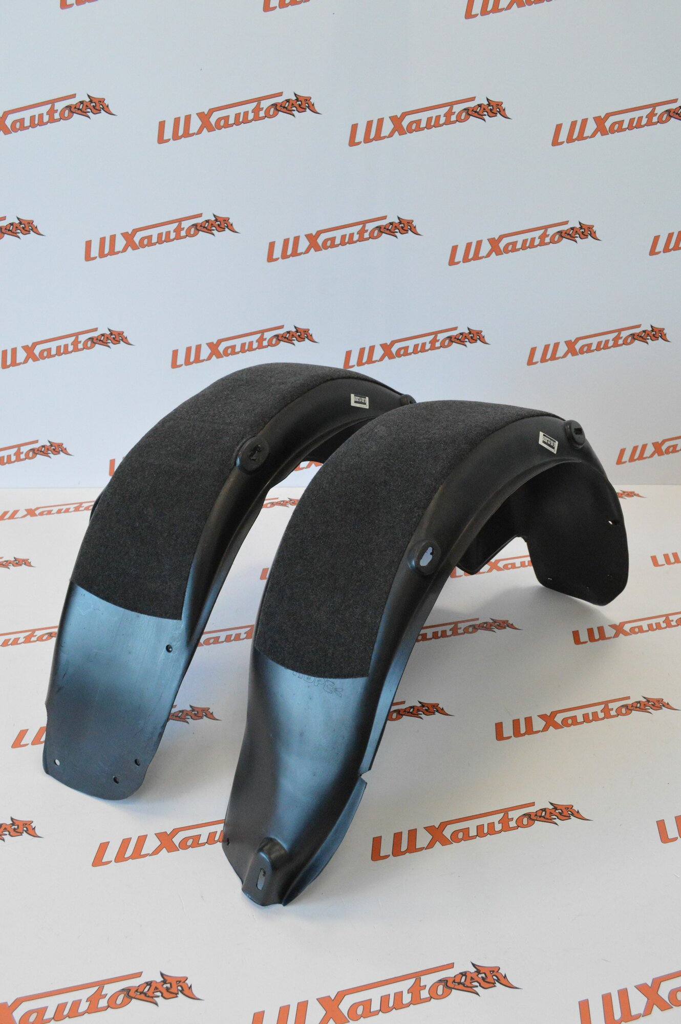 Подкрылки с шумоизоляцией Ford Focus 2 SD / HB, локеры в Форд Фокус 2 SD/HB задние, 2004-2011, комплект подкрылок из 2 -х шт. с крепежом и инструкцией — фото 1
