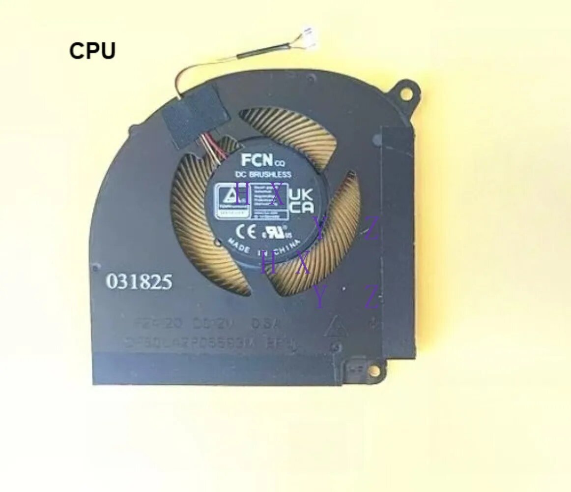 Кулер CPU Fan для Gigabyte Gaming A16 GA6H RTX5070