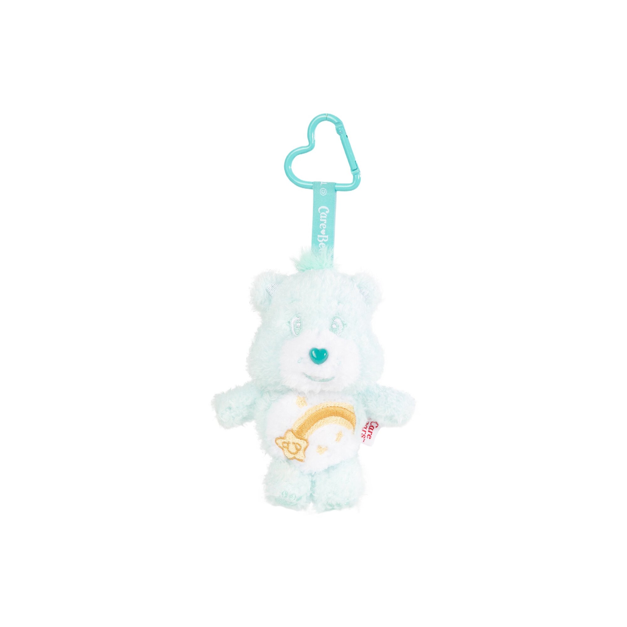 CareBears RAINBOW BEAR Плюшевые брелки длина тела 15 см