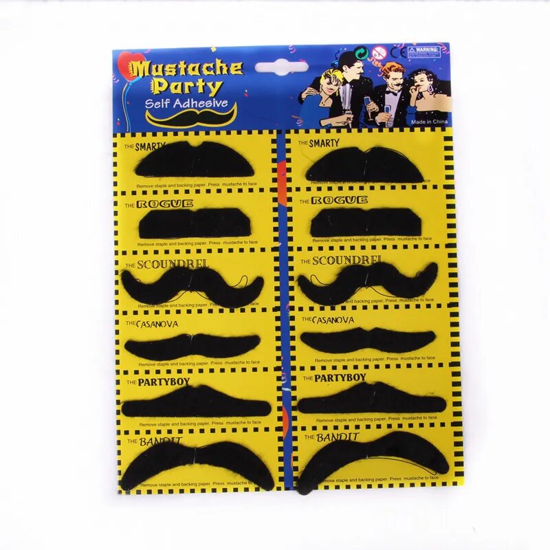 Синтетические волосы для косплея Рождество 12 pcs black