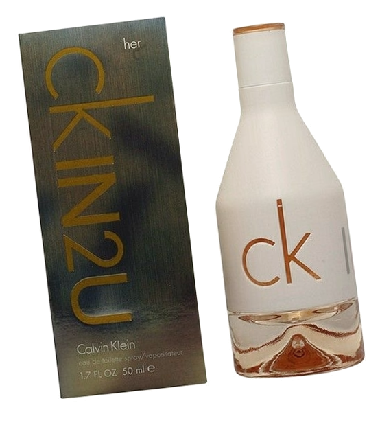 Туалетная вода Calvin Klein Ck In2u Her Woman 50 мл - Кельвин Кляйн Ин2Ю духи женские
