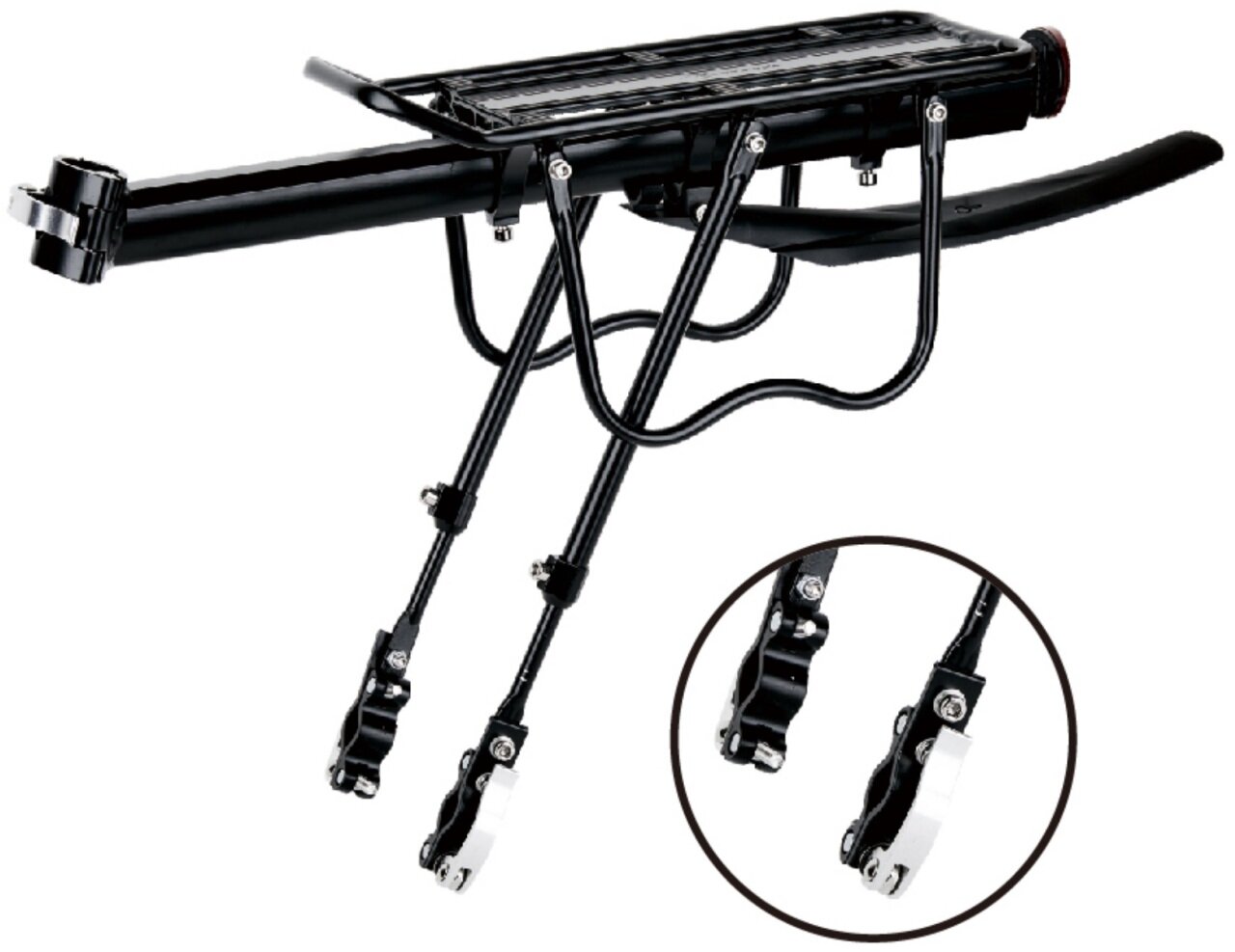Багажник Stels BLF-H27-5 24"-28" Черный