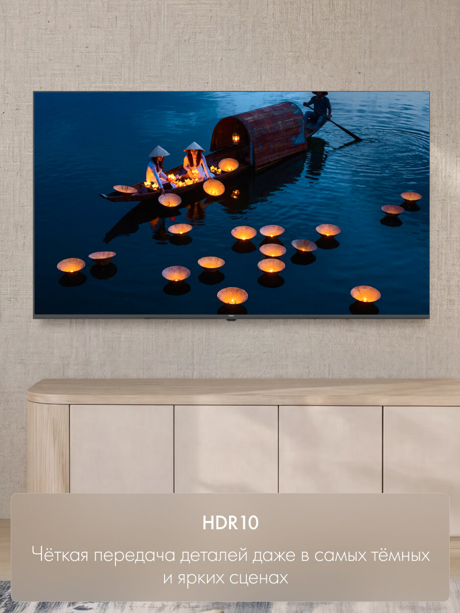 Телевизор Haier 32" 32H6GFG, FHD 1920 x 1080, Android TV, 60 Гц, 1\32 ГБ — фото 23