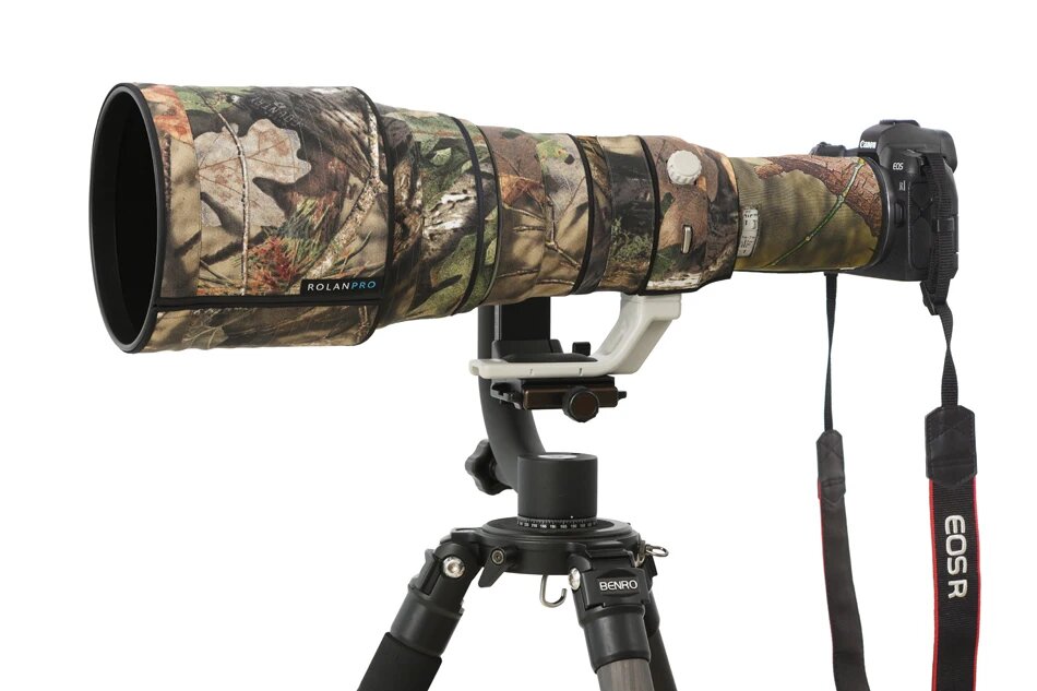Чехол ROLANPRO камуфляж No.23 Waterproof для Canon RF 800mm