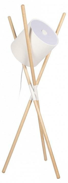 Торшер Loft it Bobbin 10245F White цвет плафона подвески Белый, цвет арматуры Белый, Коричневый