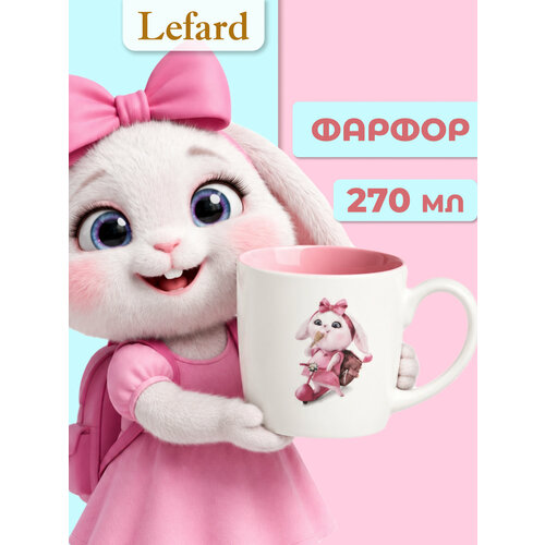 фото Кружка детская для девочки lefard "сластена", фарфор, объем 270 мл.