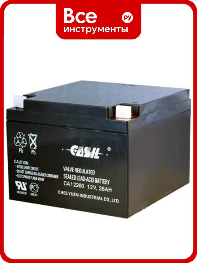Аккумуляторная батарея CASIL CA12260 10601050