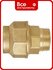 Муфта FIV 07711012, латунь, для ПНД, с наружной резьбой, 1/2"