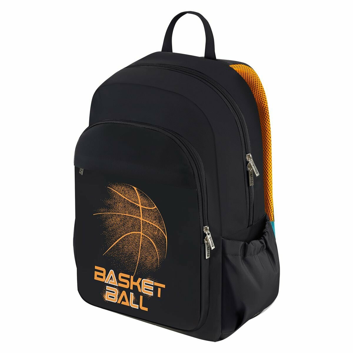 Рюкзак школьный Forst Easy Start "Basketball" 44x31x14см, 2 отделения, 3 кармана, уплотненная спинка (AB_ES67557)