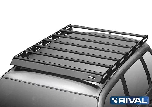 Алюминиевый багажник RIVAL 1470x1180 для Лада Нива TRAVEL (2021-) / CHEVROLET Нива (2002-2020)