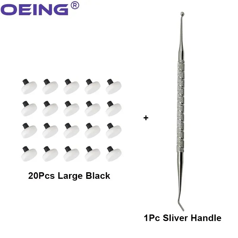 Набор инструментов для стоматологической смолы OEING 20Pcs Large Kit Sliv