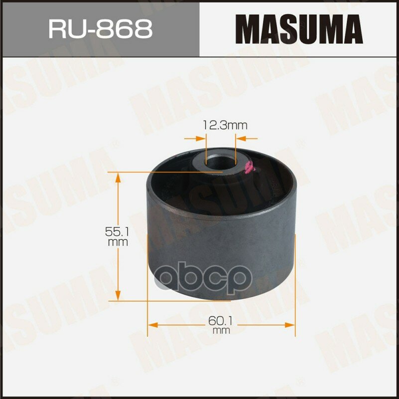 Сайлентблок рычага подвески Masuma арт. RU-868