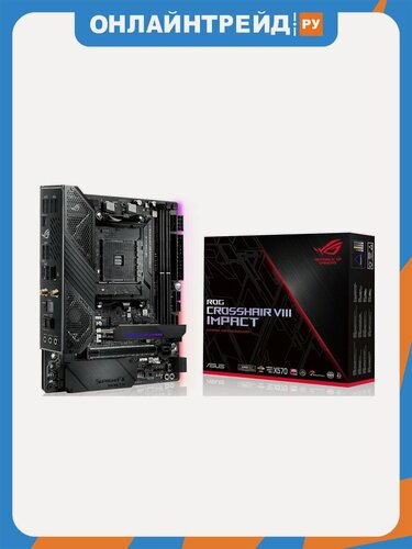 Изображение товара Материнская плата Asus ROG CROSSHAIR VIII IMPACT (AM4, Mini-DTX)