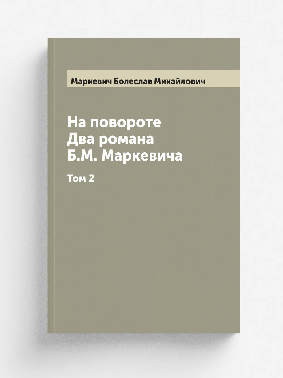 На повороте. Два романа Б. М. Маркевича. Том 2