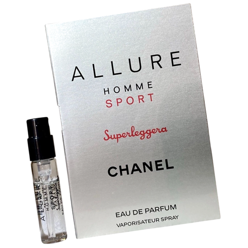 фото Парфюмерная вода для мужчин chanel allure homme sport superleggera 1.5 мл / пробник