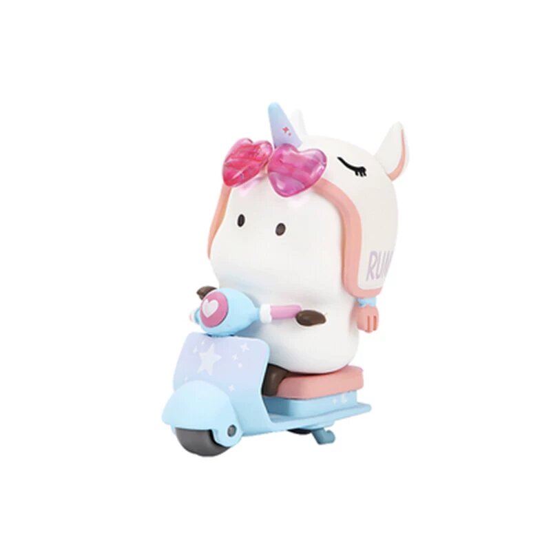 Коробка-сюрприз MINISO Planet TUTU Car Series, фигурка Unicorn Tutu, коллекционная игрушка, распакованная коробка