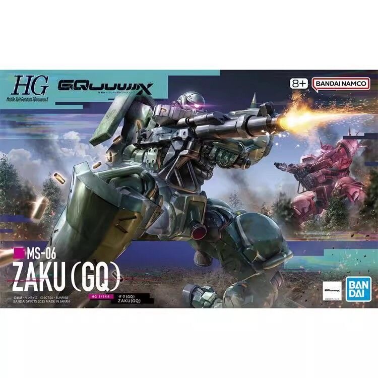 Сборная модель HG 1/144 Zaku GQuuuuuuX Version Mobile Suit Gundam UX 69173