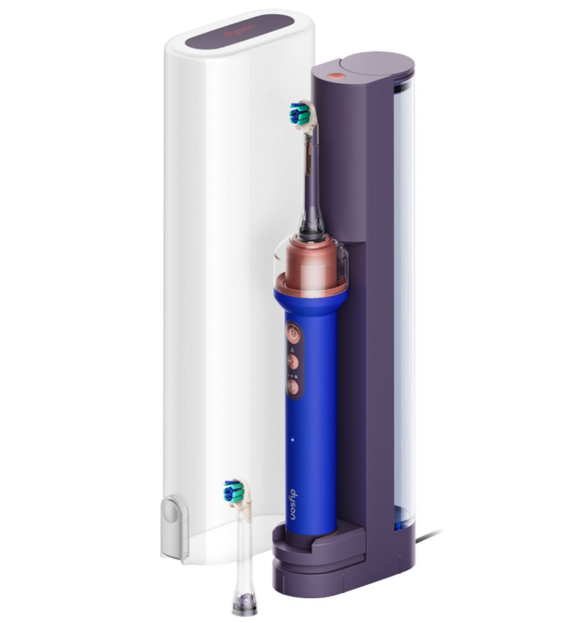 Электрическая зубная щетка Dyson CameraJet с флотером Ceramic Ultra Blue