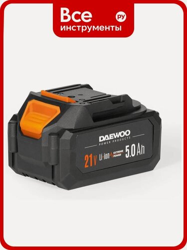 Изображение товара Батарея аккумуляторная DAEWOO DABT 5021Li Li‑Ion слайдер с индикатором заряда для бытового электроинструмента