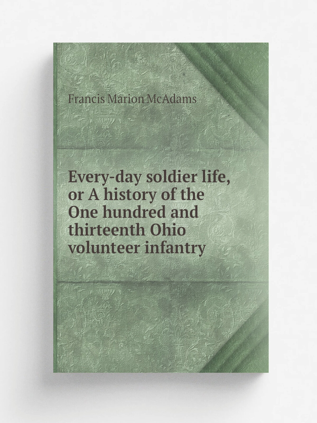 Every-day soldier life, or A history of the One hundred and thirteenth Ohio volunteer infantry | Francis Marion McAdams | 1884 | Columbus, C. M. Cott…