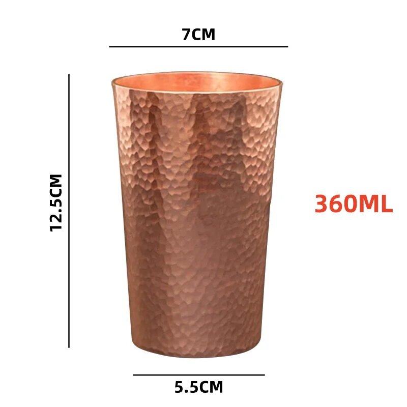Винтажная медная кружка Funko 360ml