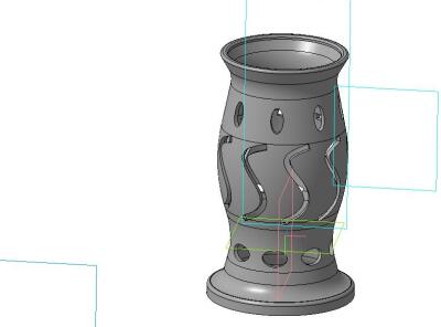 Ваза под косметические принадлежнос, 3D-печать, 3DOPRU арт. VASE-3DT-b77c33afe5f6
