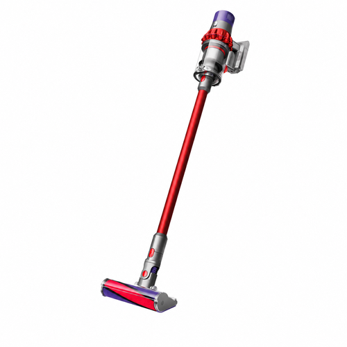 фото Вертикальный пылесос dyson v10 cyclone sv12, red/iron/nickel (красный) global