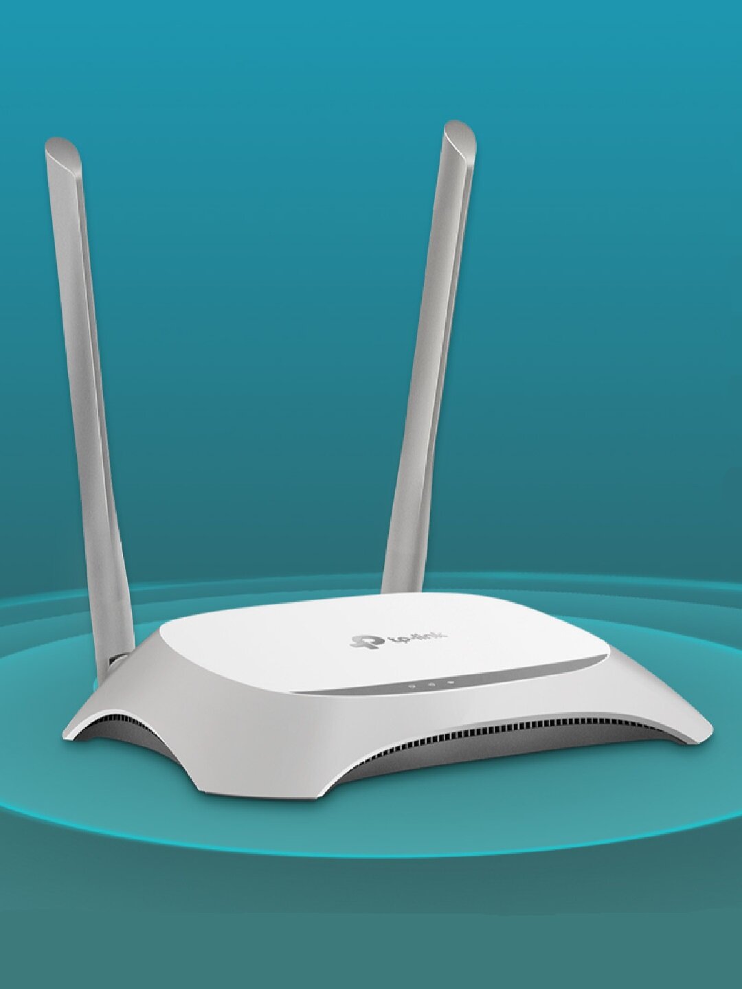 Wi-Fi роутер TP-Link TL-WR840N, скорость 300 Мбит/сек, 4 порта LAN, белый