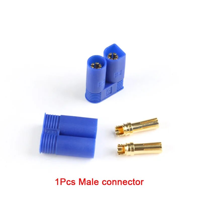 EC5 Female connector, синий
