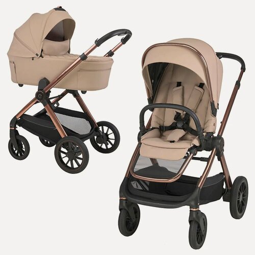 Изображение товара Детская коляска 2в1 Espiro Code, цвет Loving Beige / 2026 (Бежевый), артикул производителя 13163