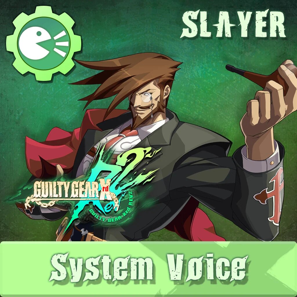 Дополнение GUILTY GEAR Xrd Rev.2 System Voice 'SLAYER', цифровое издание PlayStation 4, регион Индия / код пополнения баланса