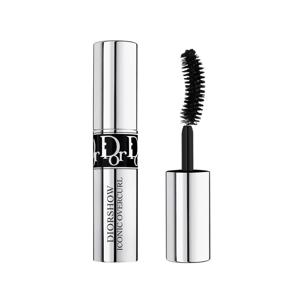 Dior Подкручивающая тушь для ресниц с эффектом объема Diorshow Iconic Overcurl, 090 Черный 4g, миниатюра