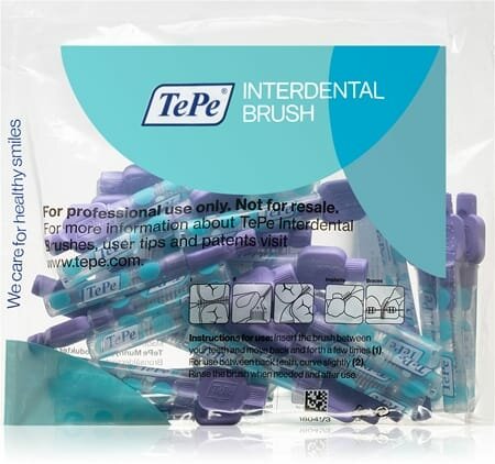 Межзубные ершики TePe, 1.1 мм, 25 шт, зеленый