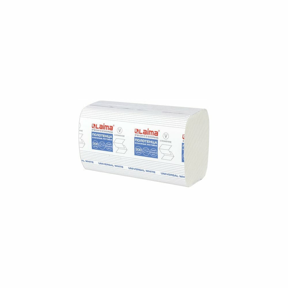 Бумажные полотенца LAIMA H3 UNIVERSAL WHITE