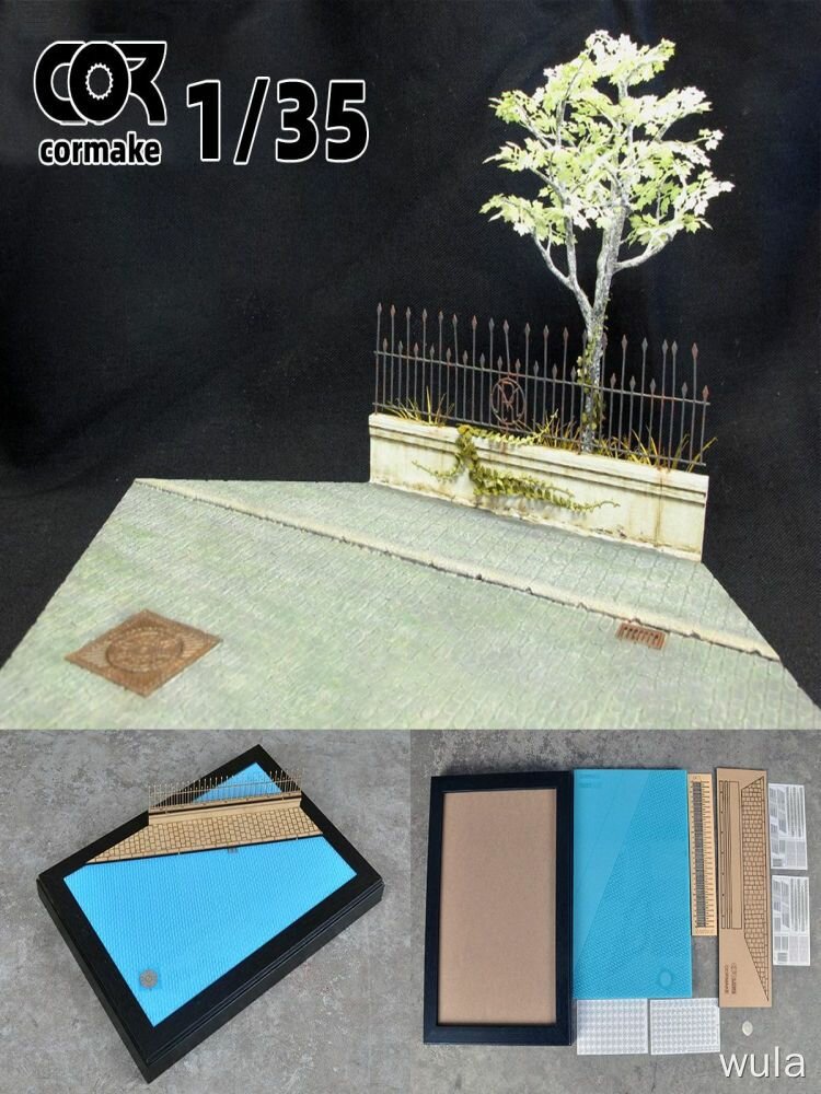 Cor 1/35 сборная модель дома диорама