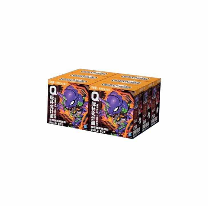 Saintskey EVA Evangelion Super Deformed Action Figure Blind Box Парный Неповторимый с Скрытой Версией Вероятность