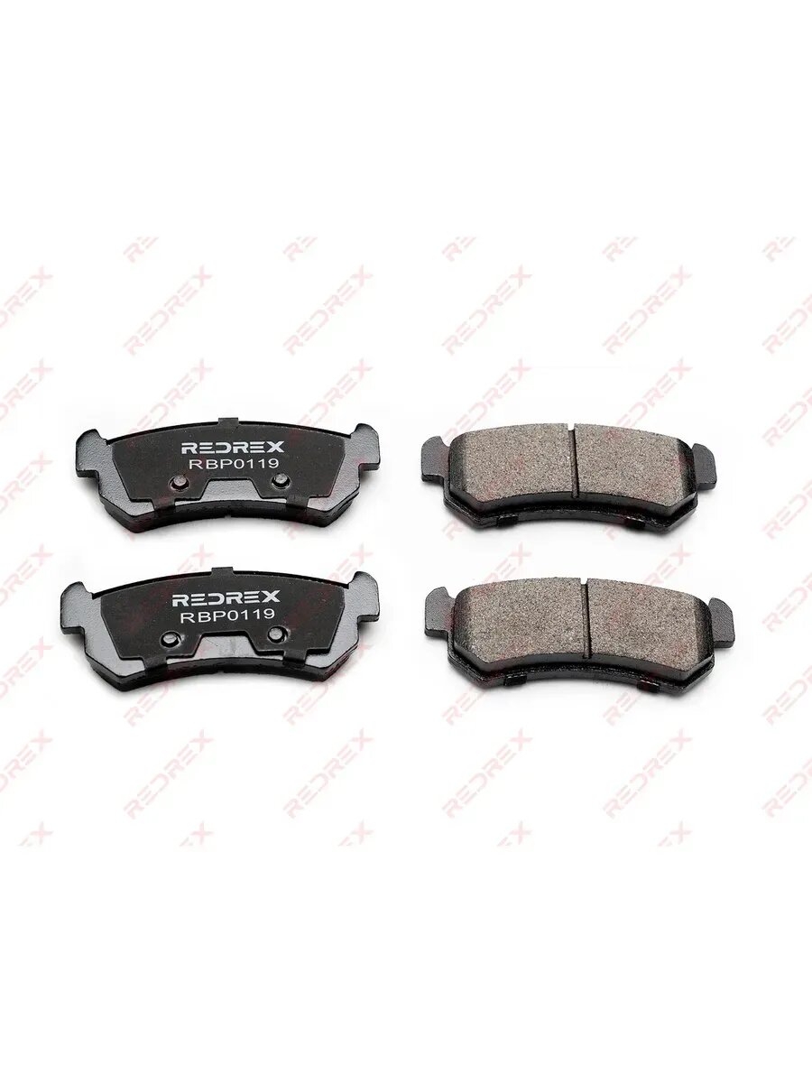 Колодки задние для а/м: Lacetti 03-06, Optra, Nubira, арт. RBP0119