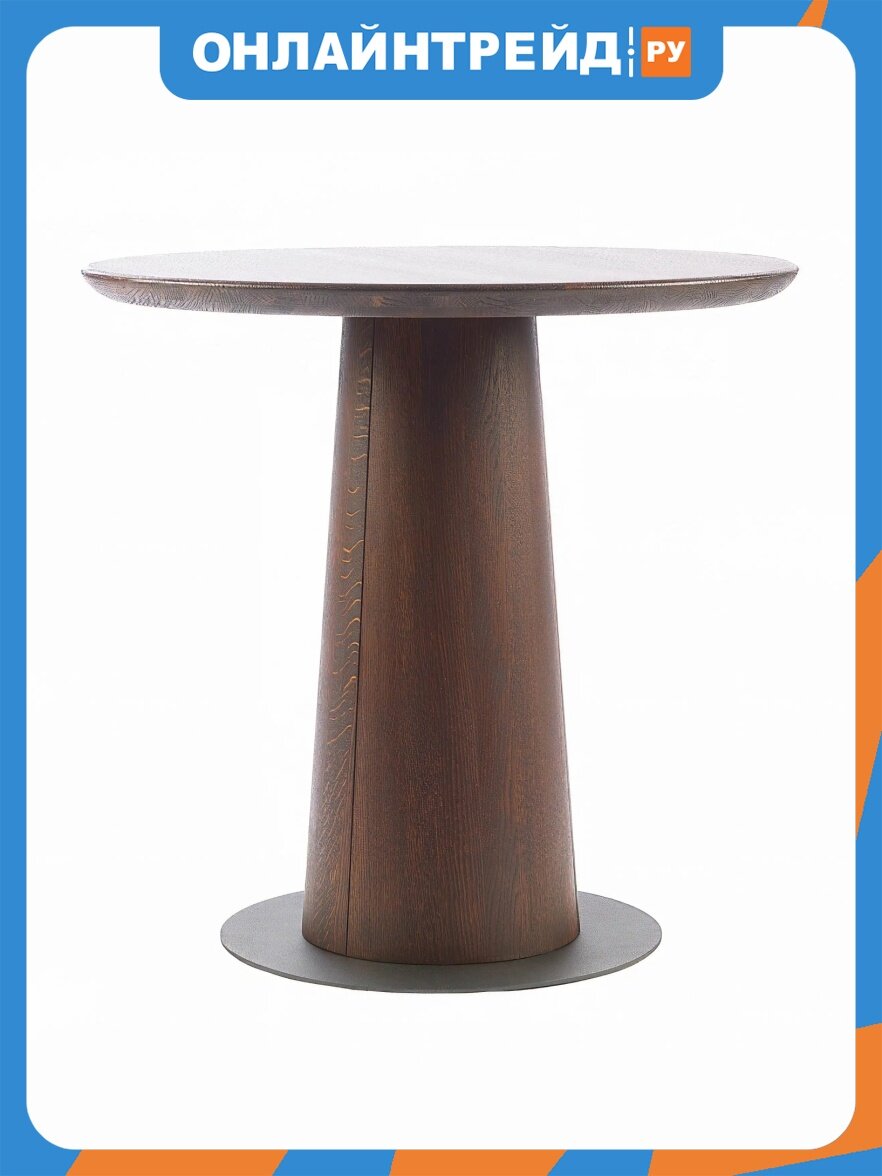 Стол обеденный Stool Group круглый Мори массив дуба рич