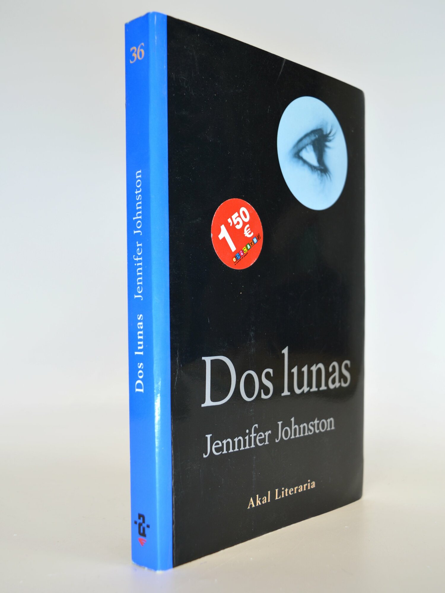 Dos lunas. Роман на испанском. Jennifer Johnston. Букинистическая книга в отличном состоянии.