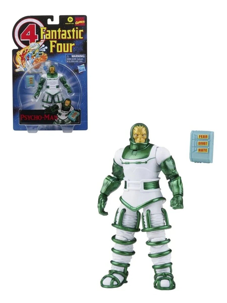Фигурка Hasbro Marvel Legends Psycho-Man из Fantastic Four, 16 см, коллекционная