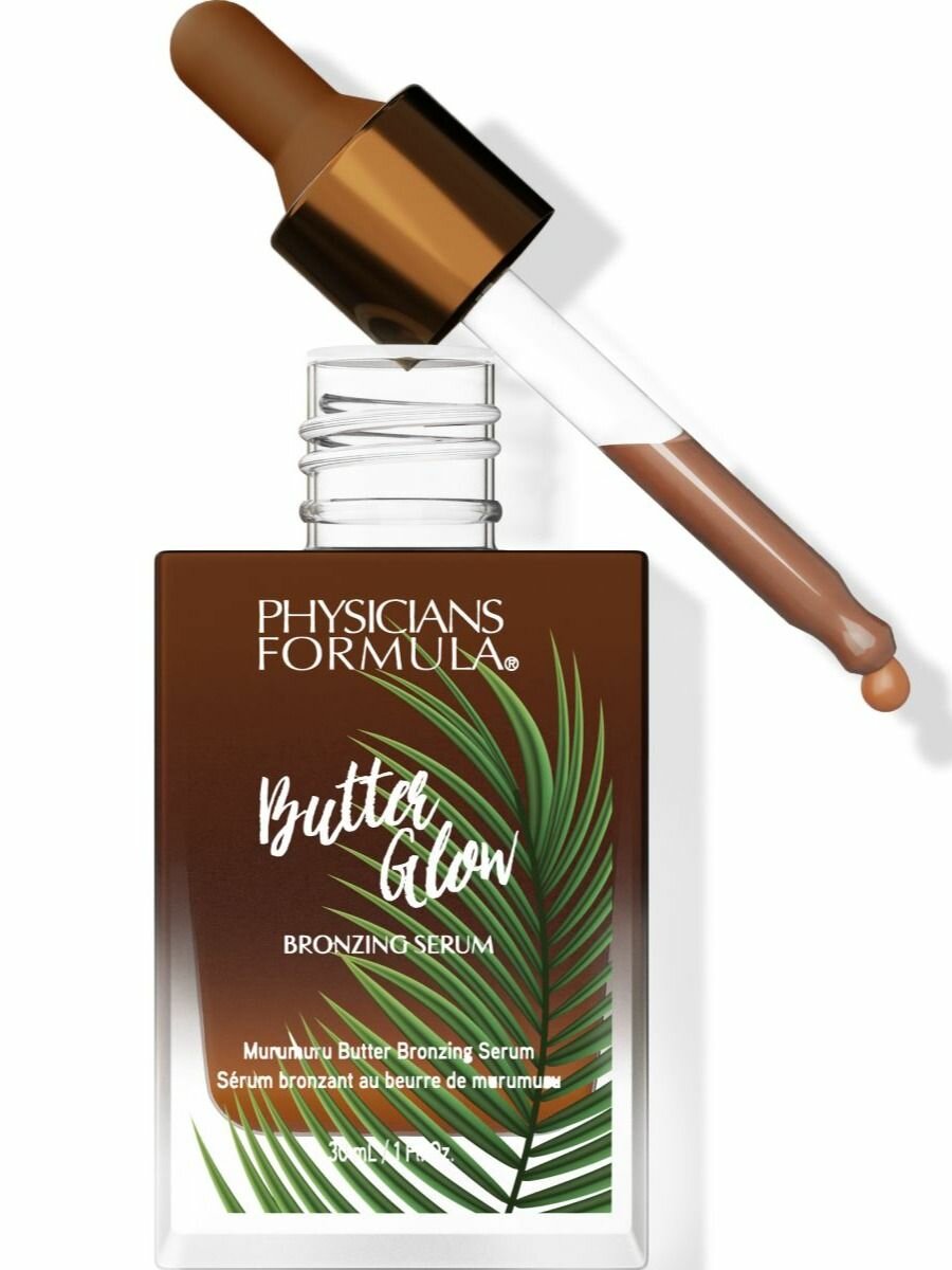 PHYSICIANS FORMULA Бронзер сыворотка для лица Тон Поцелуй Солнца Butter Glow Bronzing Serum 30 мл
