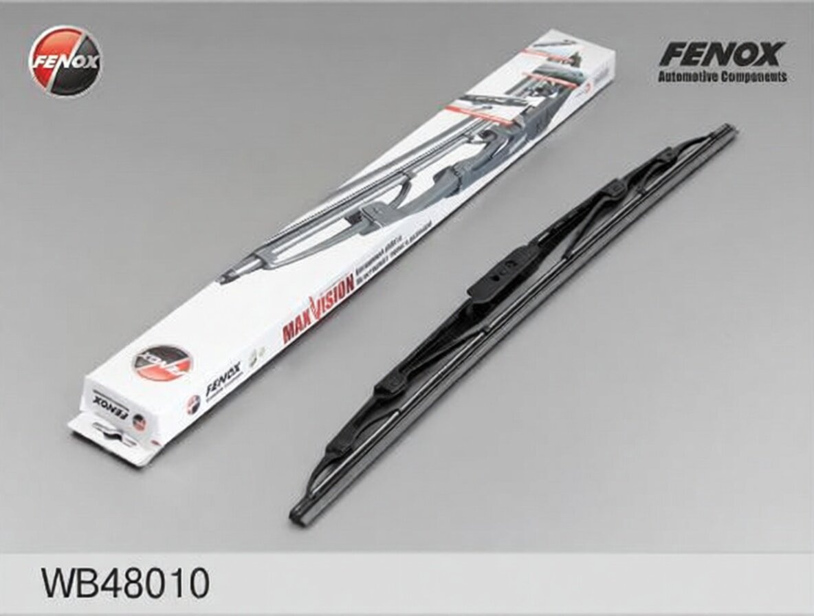 Щетка стеклоочистителя под крюк 480 мм (19") каркасная WB48010 FENOX арт. WB48010