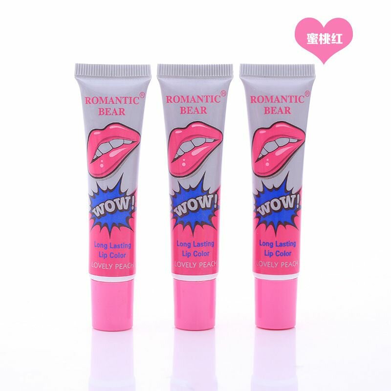 Отрывной блеск для губ Tear-Off Lip Gloss, водостойкий, долговременный, на выбор Розовый